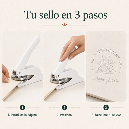 Sello Personalizado para Libros