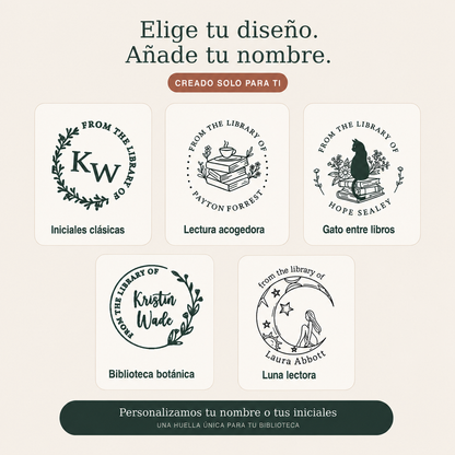 Sello Personalizado para Libros