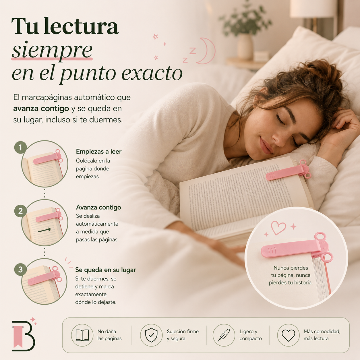 Marcapáginas automático